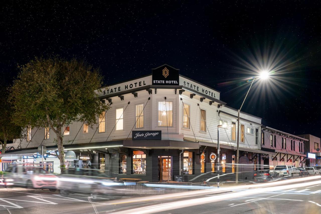 The State Hotel New Plymouth Extérieur photo
